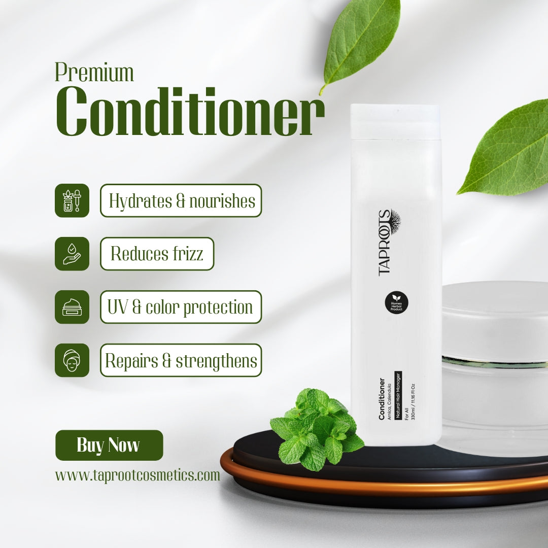Taproots Premium Conditioner with Arnica & Calendula | 330 ml | Unisex | Best for Chemically Treated & Colored (Copy)